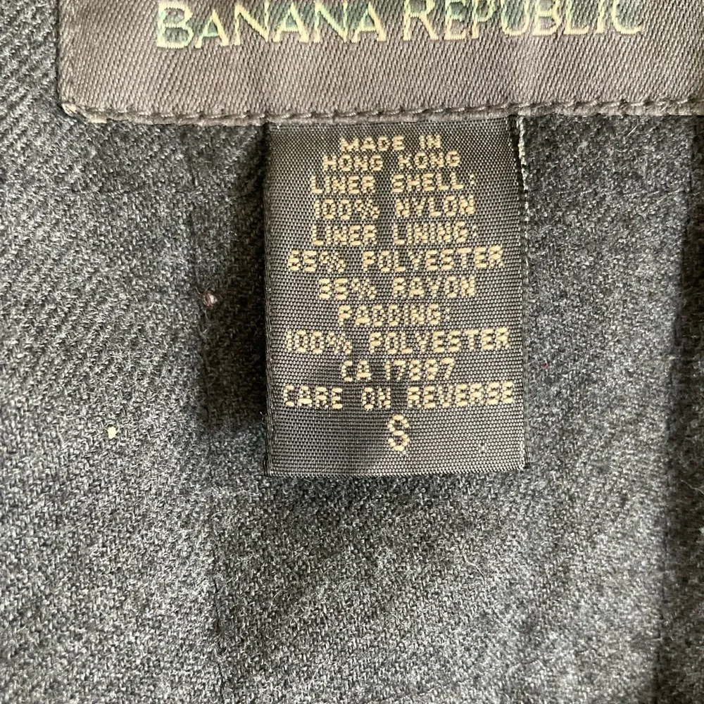 Banana republic small heavy jacket